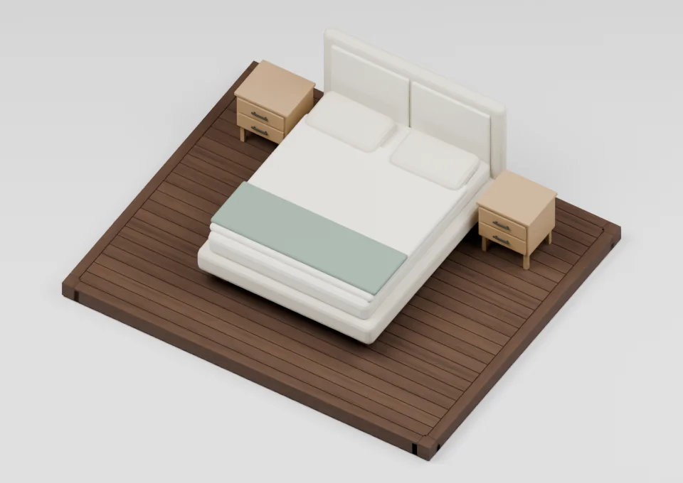 Stay a little longer: furniture arrangement on a 12 by 10 foot deck