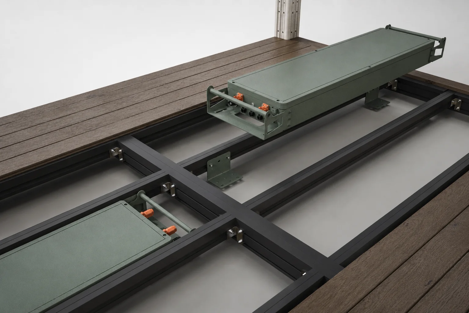 OS1 battery modules and their internal assembly